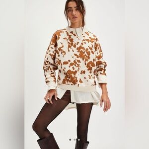 Free People Saddle Up Sweatshirt